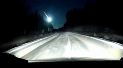 Ogromny, jasny meteor na nocnym niebie. Niezwykłe nagrania świadków z Rosji