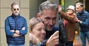 Posępny Piotr Kraśko robi sobie zdjęcia z FANAMI przed studiem "Dzień Dobry TVN" (ZDJĘCIA)
