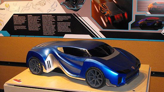 Pierwsze kształty elektrycznego Lamborghini Rompighiacci 1