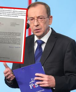 Kamiński nie pojawi się na posiedzeniu komisji? Napisał list
