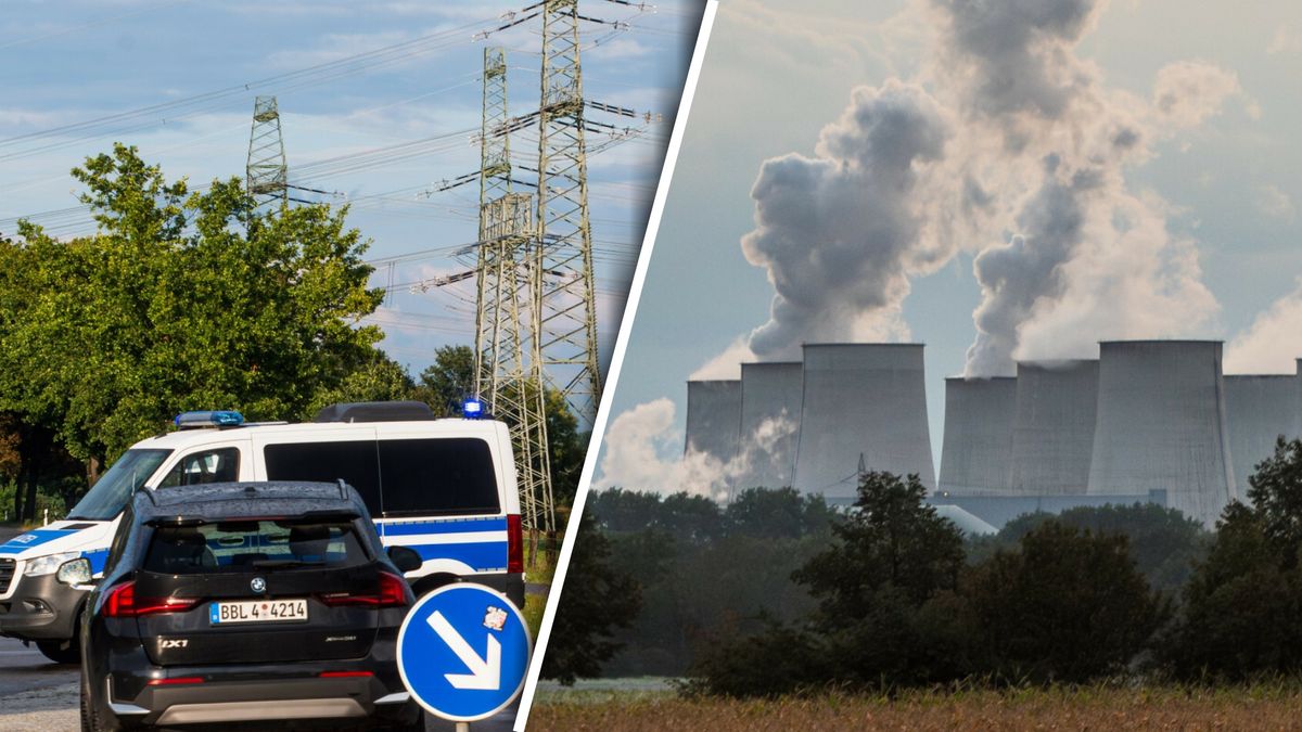 Akcja służb niemieckiej policji w pobliżu elektrowni węglowej