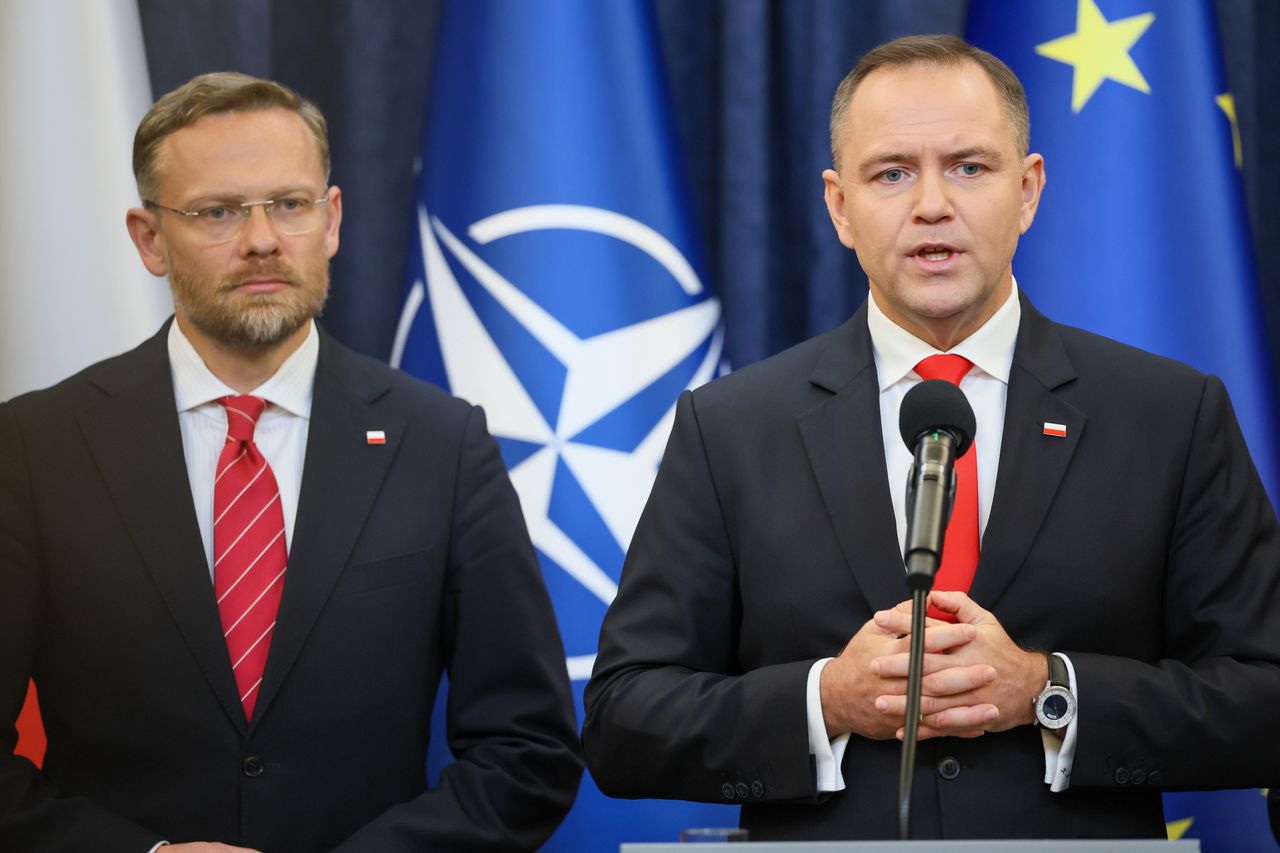 Kontratak Nawrockiego. Projekt ustawy ws. Ukraińców już w Sejmie