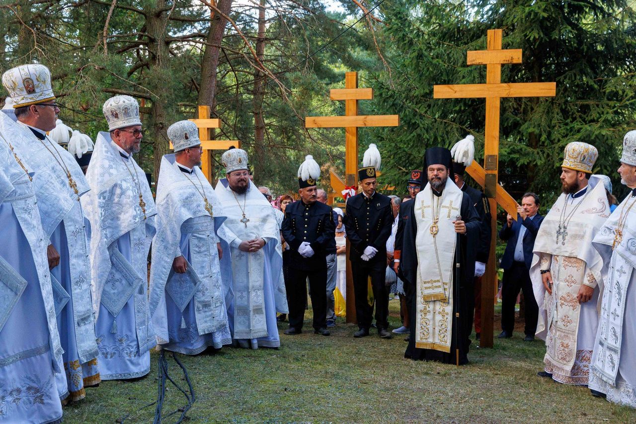 Grabarka: Święto Przemienienia Pańskiego. Tłumy wiernych na Świętej Górze. Zobacz zdjęcia z ostatniego dnia uroczystości
