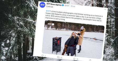 Fryzjerzy przyjmują w lasach. "Inaczej nie możemy działać"