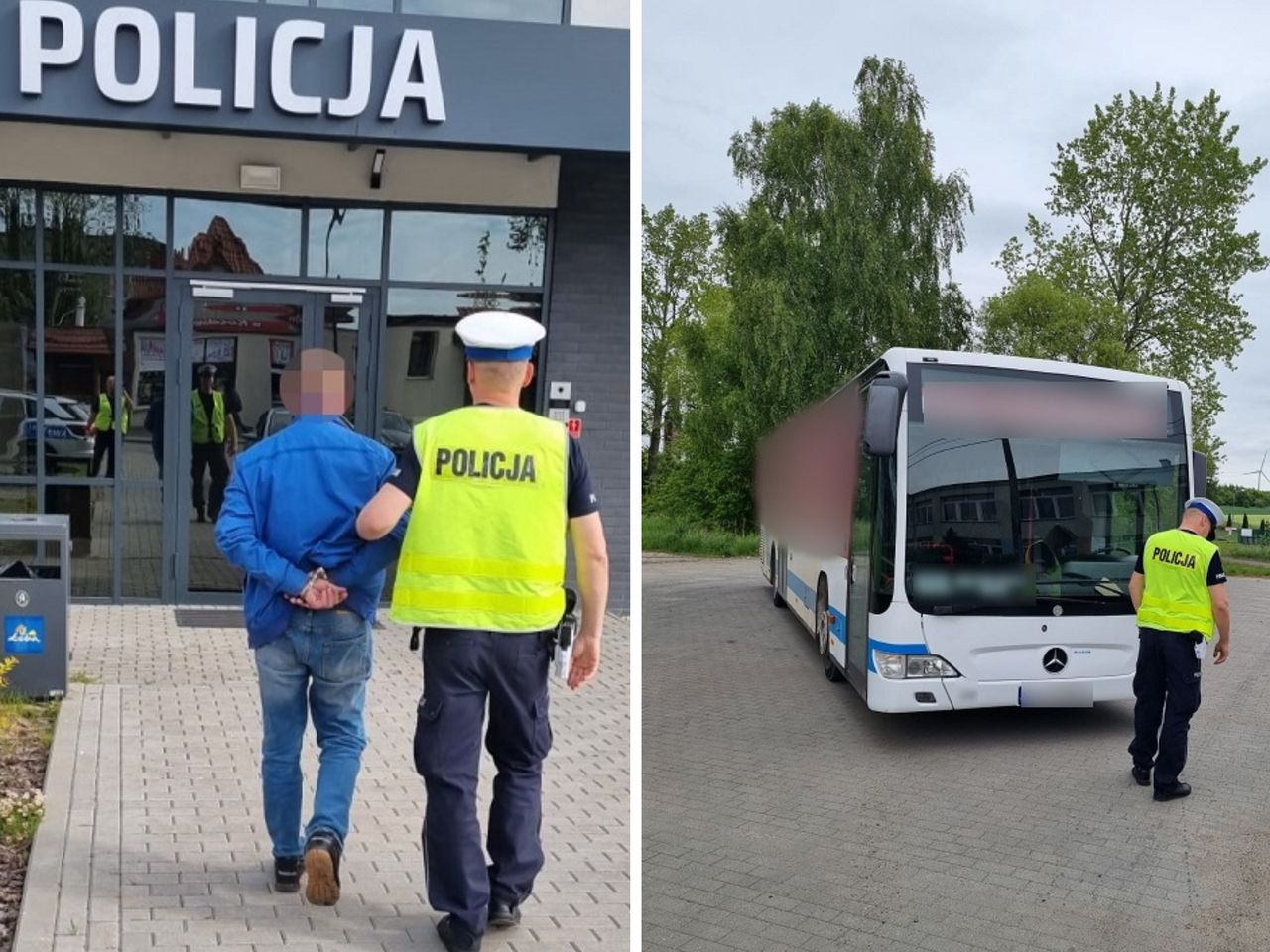 Kierowca autobusu przywiózł dzieci do szkoły. Grozi mu 3 lata