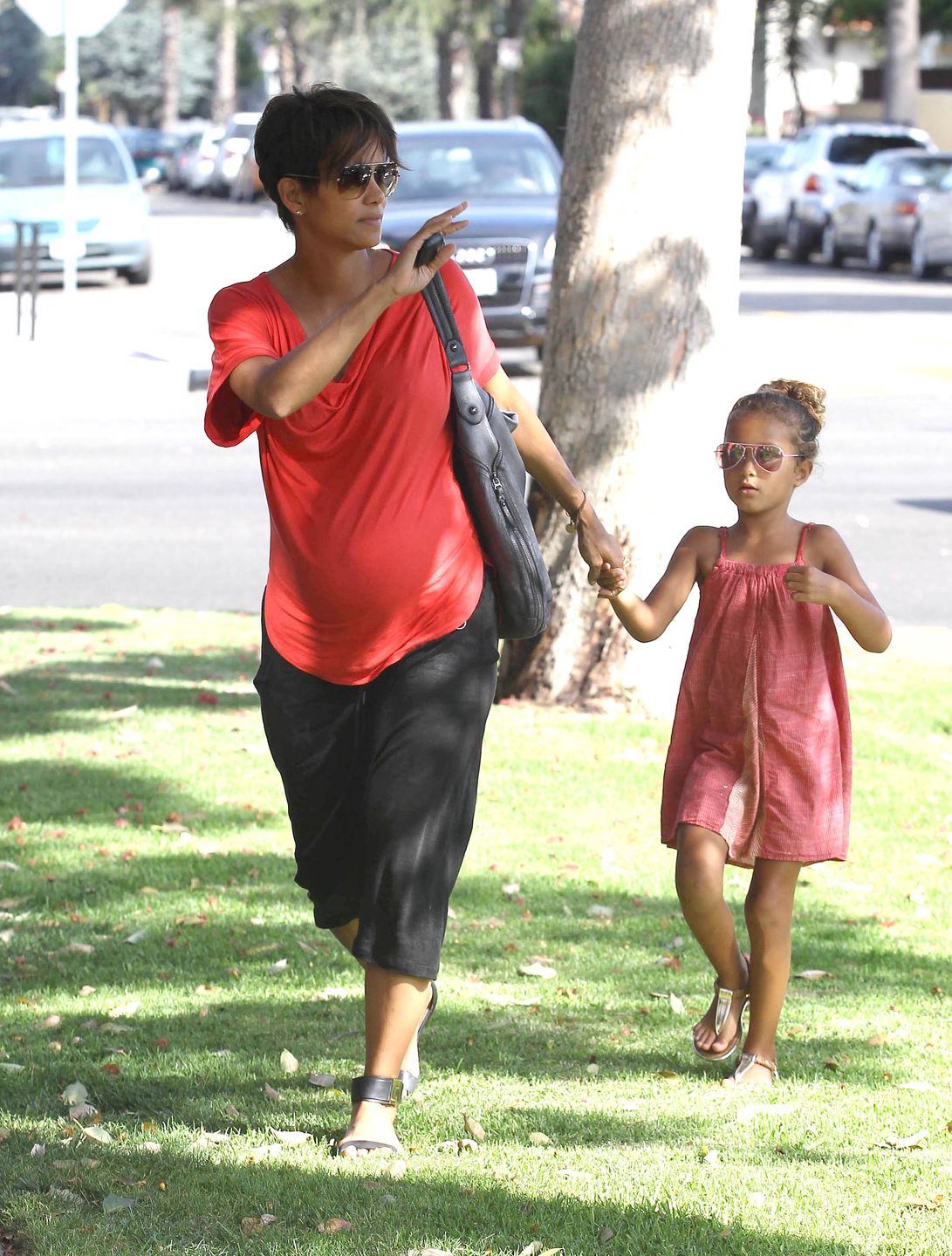 Halle Berry i córka Nahla 