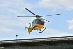 Warszawa. Śmigłowiec LPR lądował na pl. Bankowym