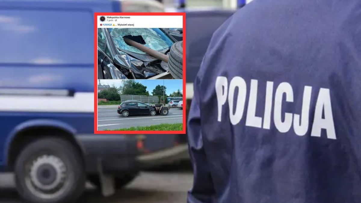 Kolizja w Krakowie. Policja komentuje