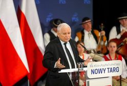 "Potrzebna jest armia". Kaczyński mówił o wyborach i odleciał