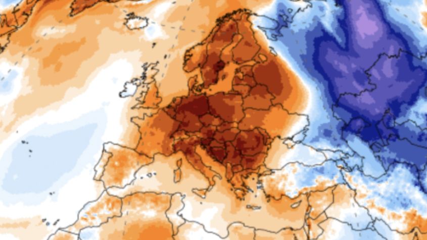 Zimowa mapa pogodowa: cieplej niż zwykle, ale mrozy możliwe