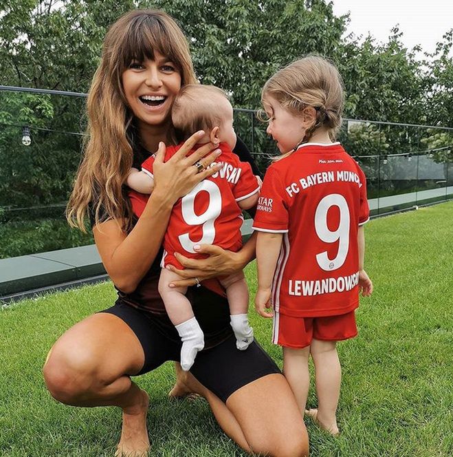 Anna Lewandowska kibicuje Robertowi w meczu finałowym Ligi Mistrzów
