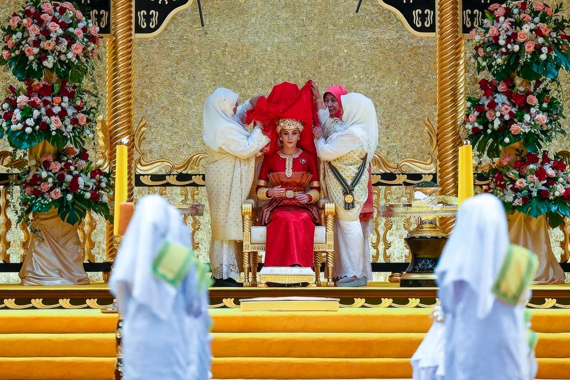 Ślub syna sułtana Brunei, księcia Abdula Mateena i Anishy Isy Kalebic