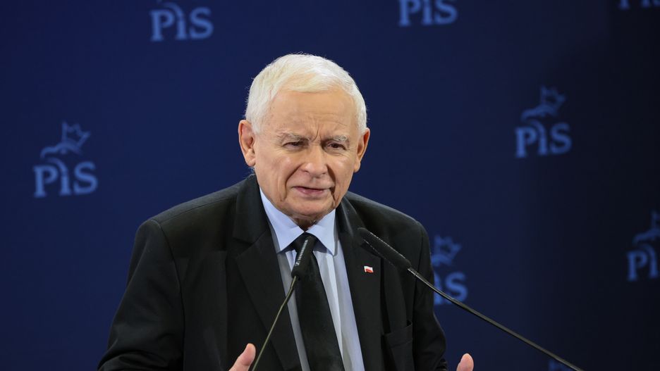 OpoPrezes PiS Jarosław Kaczyński podczas spotkania z mieszkańcami Opola