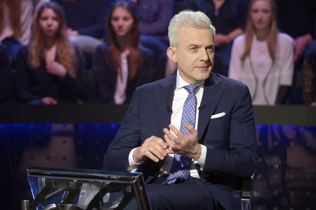 Hubert Urbański w "Milionerach"