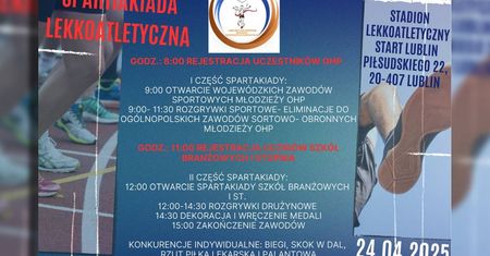 Sport, fair play i integracja. Spartakiada Lekkoatletyczna w Lublinie