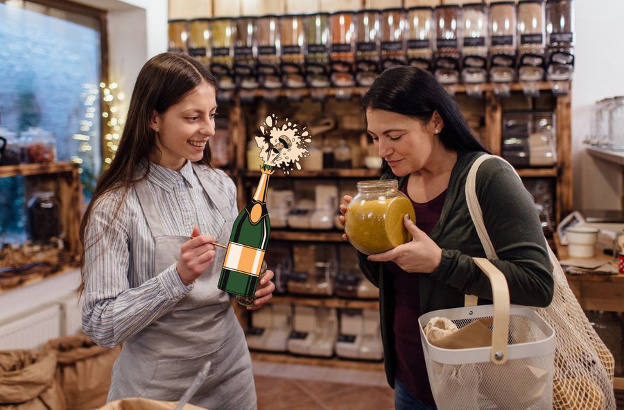 Wiele produktów można sprzedawać bez plastikowych opakowań.