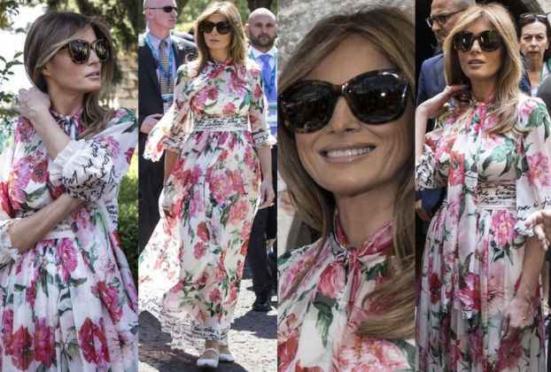 Melania Trump w sukience za 14 tysięcy złotych