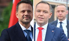 Tu był niemal remis, a decydują wyborcy Mentzena i Brauna. "Z ręką na sercu mówię: tak zagłosują"