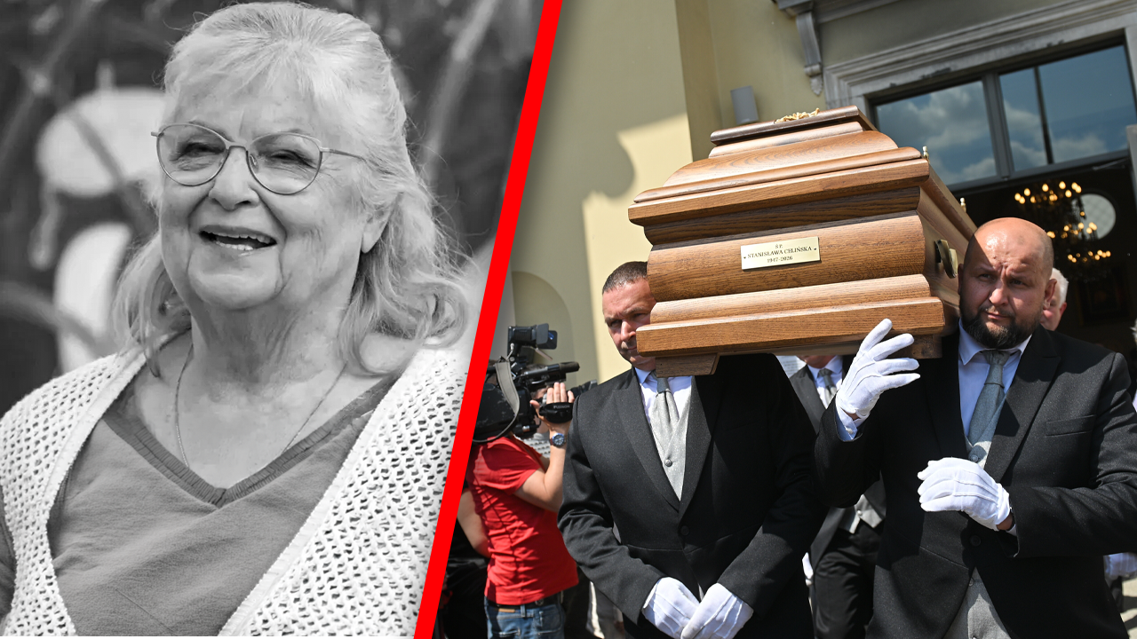 Ostatnia droga Stanisławy Celińskiej.  Wzruszające sceny na pogrzebie