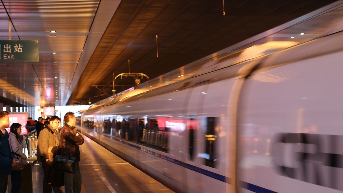 Chińska kolej - zdjęcie ilustracyjne