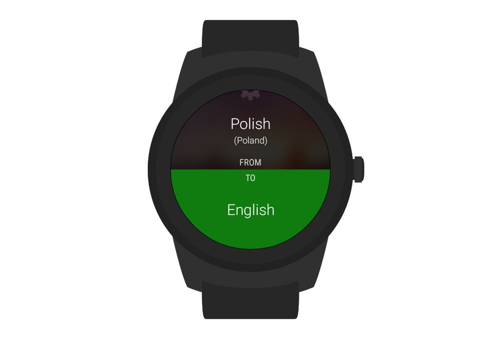 Microsoft Translator na Androidzie Wear