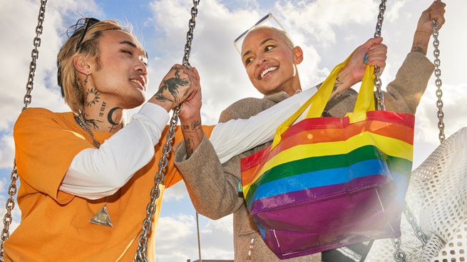 Wielobarwna torba STORSTOMMA