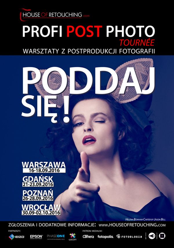 7. edycja warsztatów Profi Post Photo Tournee z House of Retouching startuje we wrześniu 27