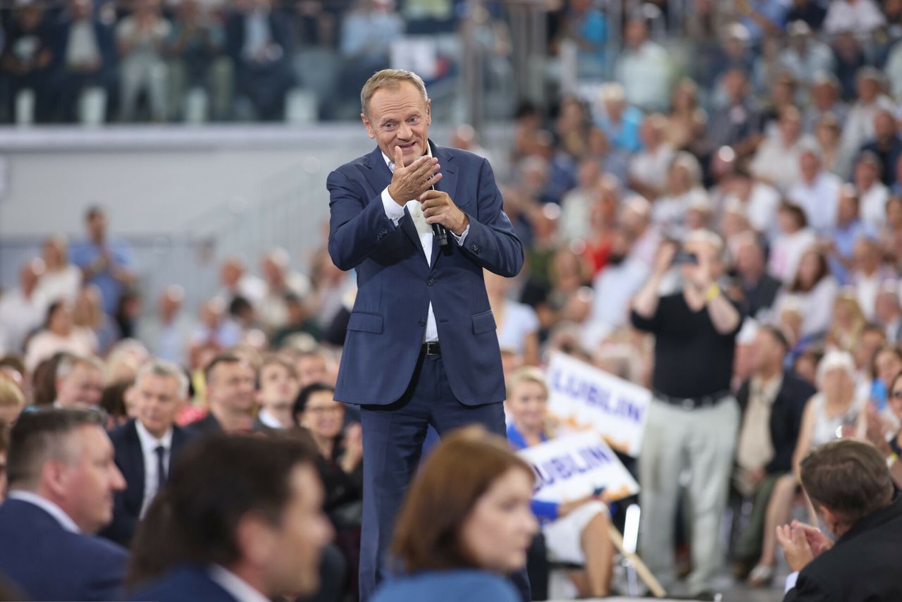 Tusk: na ulicy się zorganizujemy, jeśli ta władza nie zniknie