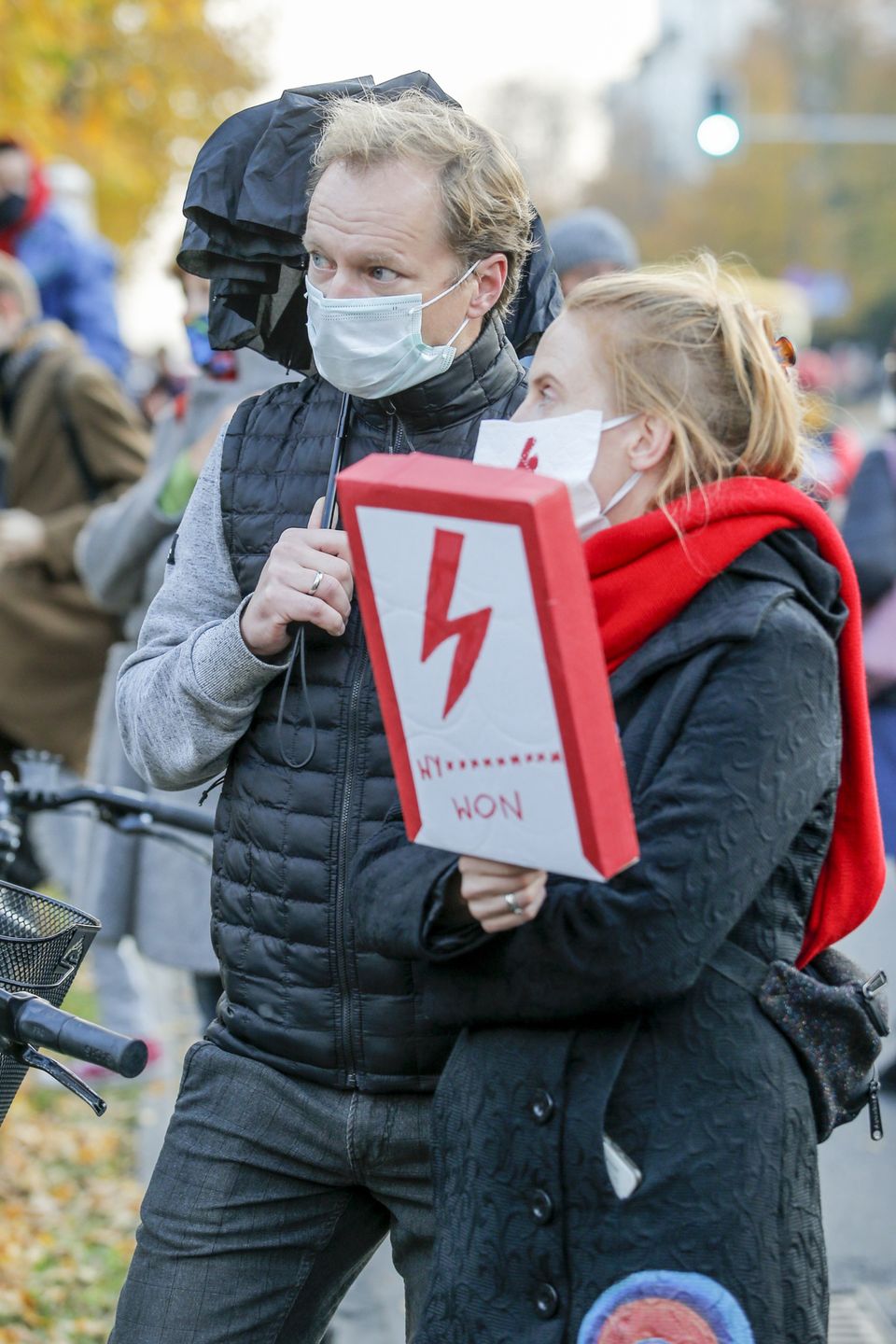 Maciej Stuhr z żoną Katarzyna Błażejewską - Stuhr