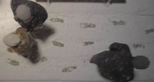 Ślady znikające w śniegu w kampanii Fundacji Itaka (wideo)