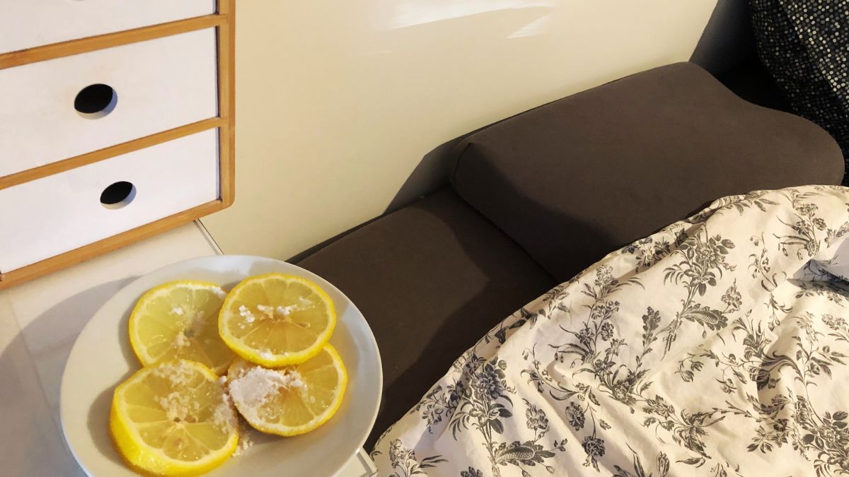 Cytryna przy łóżku może okazać się bardzo przydatna