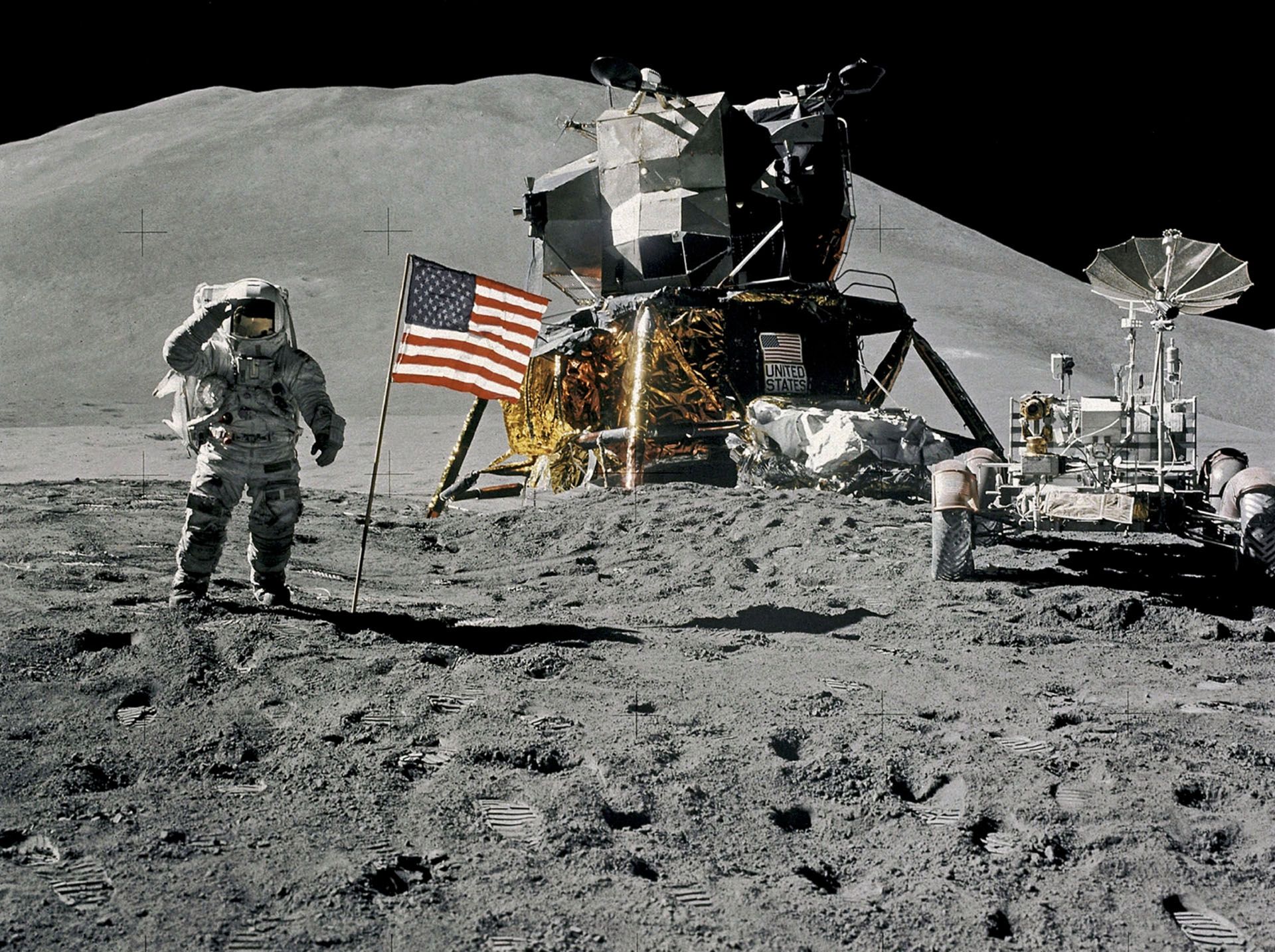 Minęło 50 lat od misji Apollo 15. Oto pierwszy łazik księżycowy na historycznych zdjęciach 4