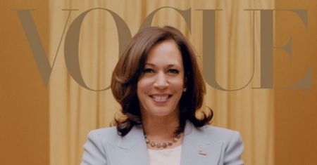 Kamala Harris W TRAMPKACH na okładce "Vogue'a"! (FOTO)