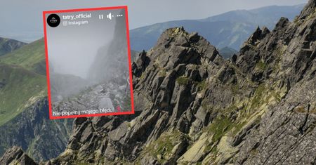 Szedł na Orlą Perć i nieźle się zdziwił. "To dla mnie ogromna nauczka"
