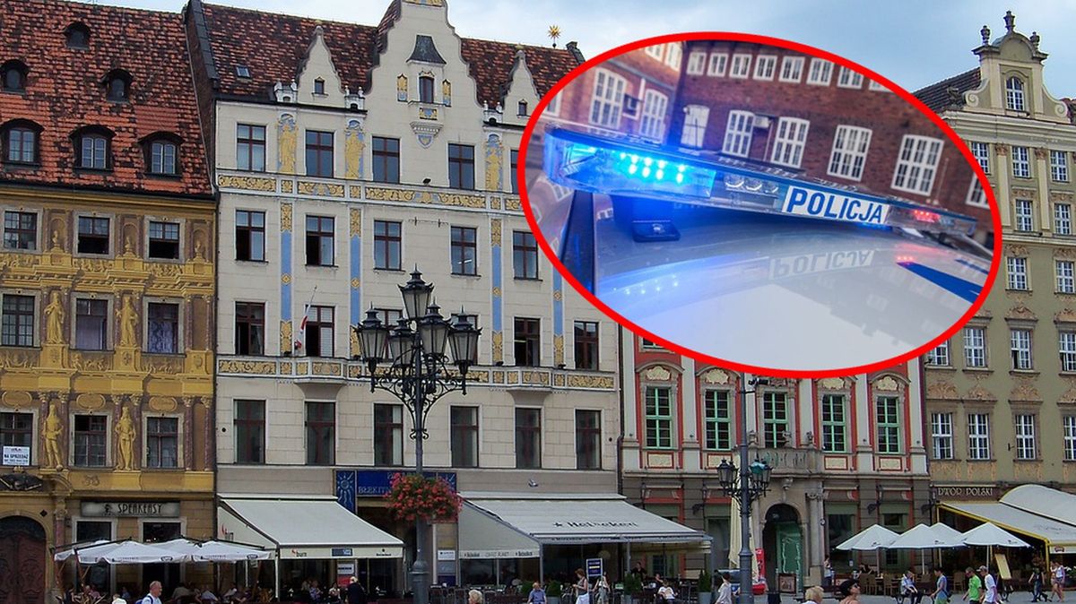 Chłopiec sam chodził ulicami Wrocławia.