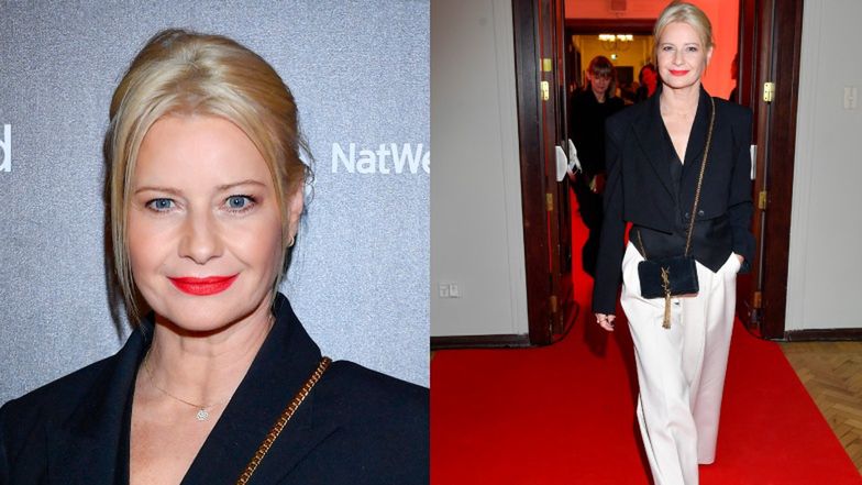 Małgorzata Kożuchowska na gali z okazji XIV edycji Bizneswoman Roku