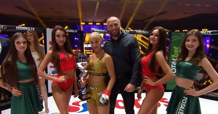 FEN 34. Była mistrzyni Fame MMA nokautuje. Walczyła w ważnym celu!