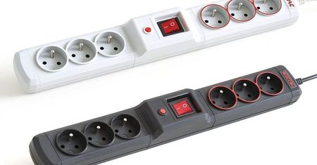 Armac Multi M3+3: listwa zabezpieczająca z funkcją oszczędzania energii