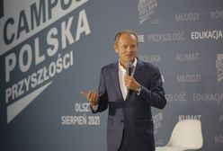 Debata Tusk-Trzaskowski. Szef PO ostro. "Może do babci należy pojechać"