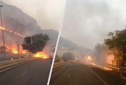 Ogromne pożary we Włoszech. Kolejne nagrania w sieci