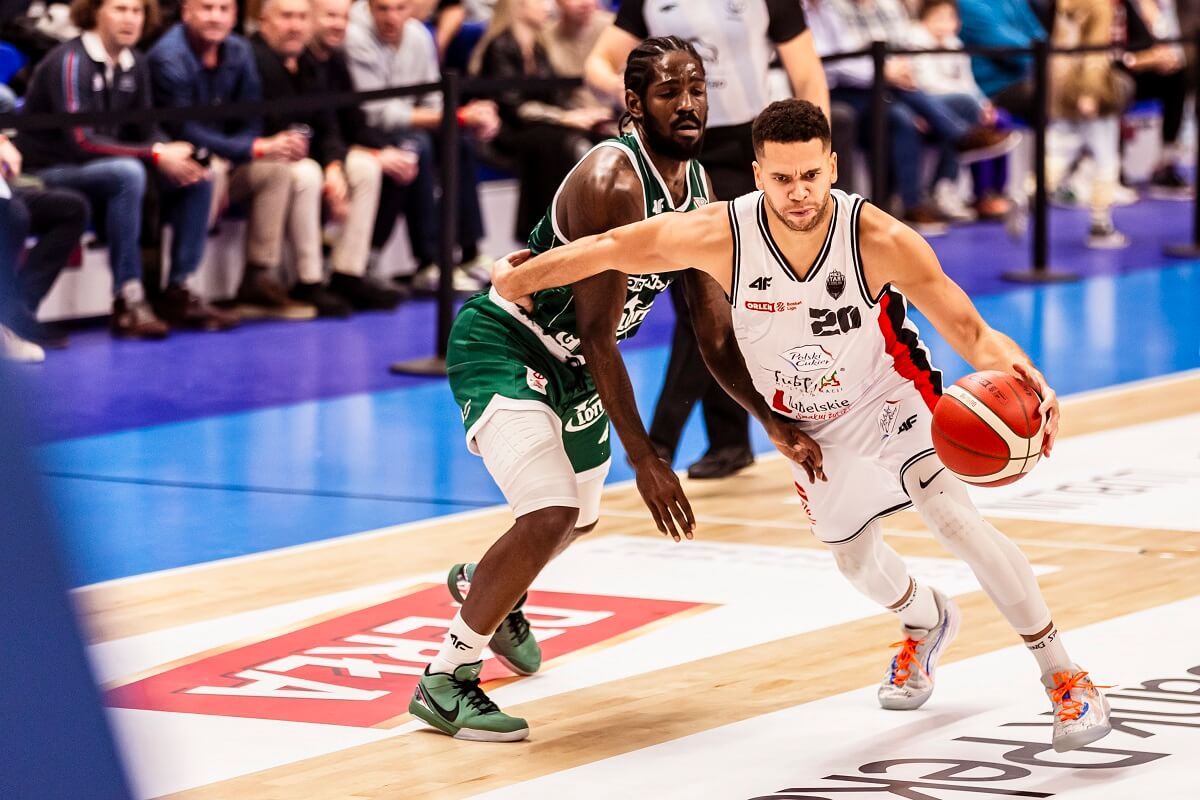 Mecz koszykówki Start Lublin vs Legia Warszawa