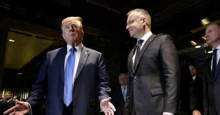 Donald Trump spotkał się z Andrzejem Dudą. "Jest moim przyjacielem"