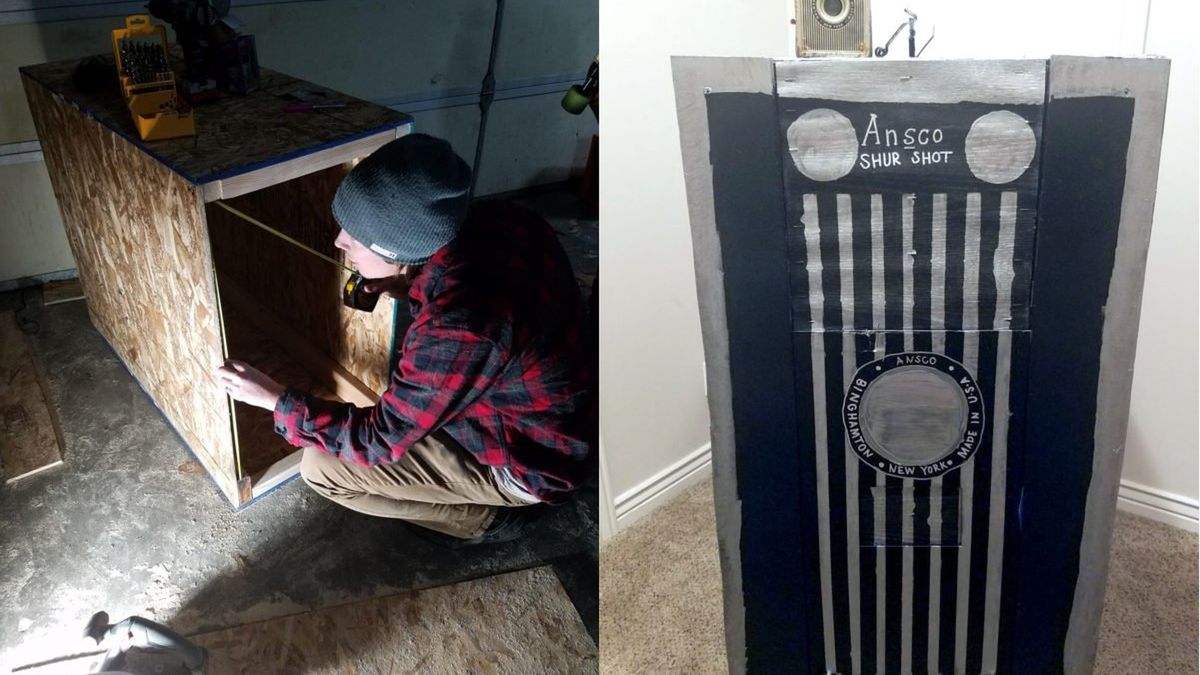 Kreatywność fotografa: zbudować aparat wielkoformatowy i robić zdjęcia na błonie rentgenowskiej 1