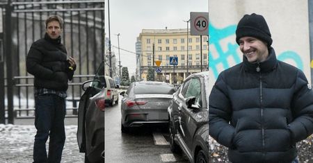 Maciej Musiał KILKUKROTNIE łamie przepisy, wożąc się po Warszawie swoim mercedesem za 200 tysięcy złotych (ZDJĘCIA)