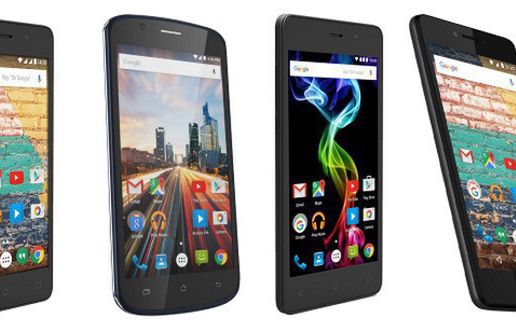 50e Helium, 45d Platinum, 45b Neon i 50e Neon - nowe smartfony Archos za 299-349 zł
