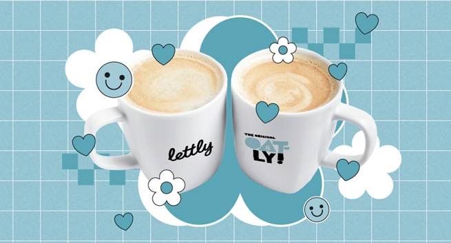 Lettly promuje markę Oatly