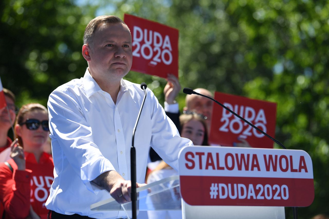 Andrzej Duda w Stalowej Woli zapowiada: "Nie będzie 1000 plus na wakacje. Bon turystyczny jak 500 plus"