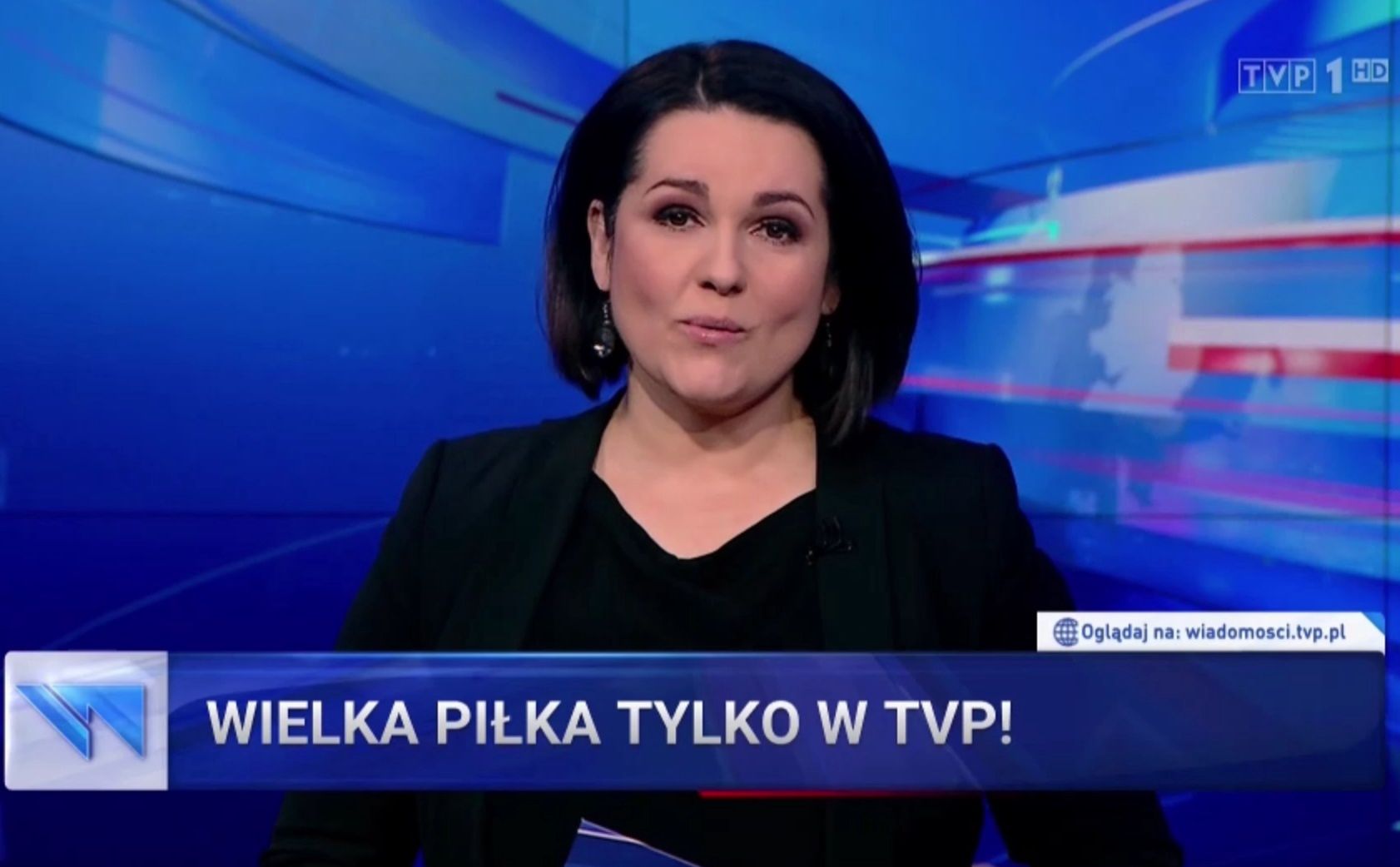 Wtorkowe wydanie "Wiadomoći" poprowadziła