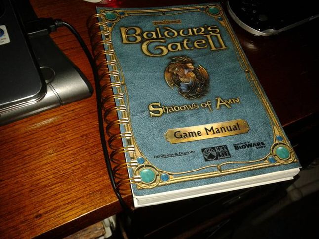 Baldur's Gate II - instrukcja