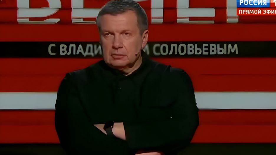 Władimir Sołowjow z kanału Rossija 1znów straszy
